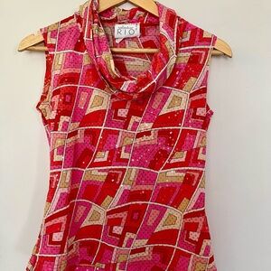 Y2K Swoop Neck Size Medium